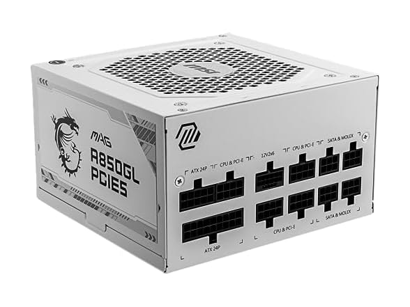 MSI MAG A850 GL 80+ GOLD Power Supply : $80