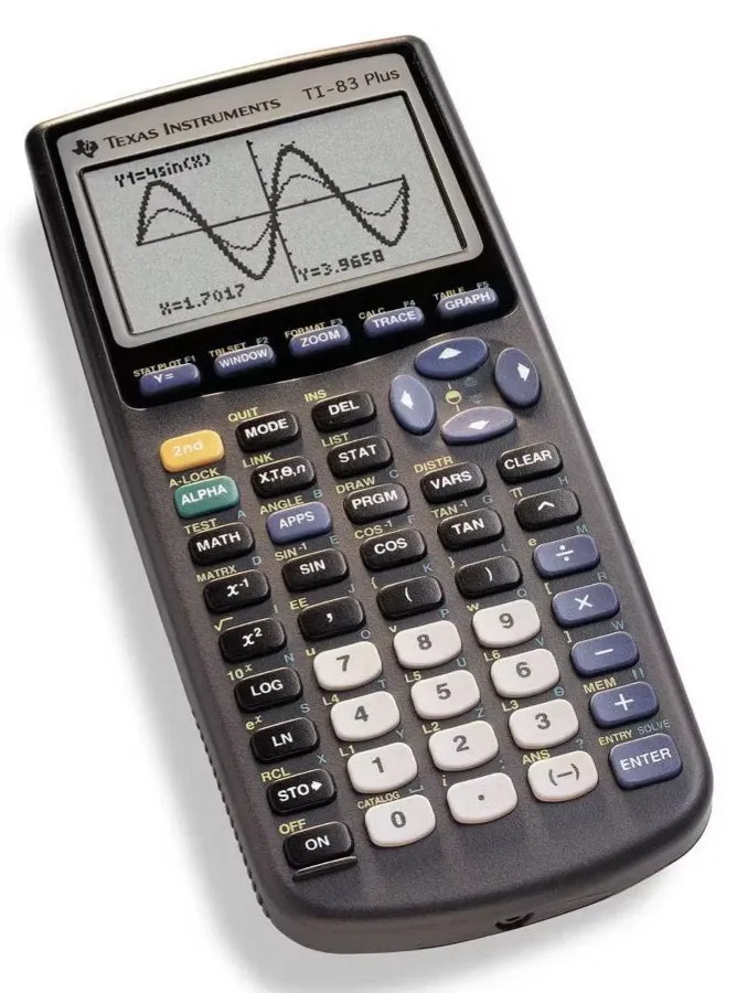 Texas Instruments 83 Plus Calculator: $45