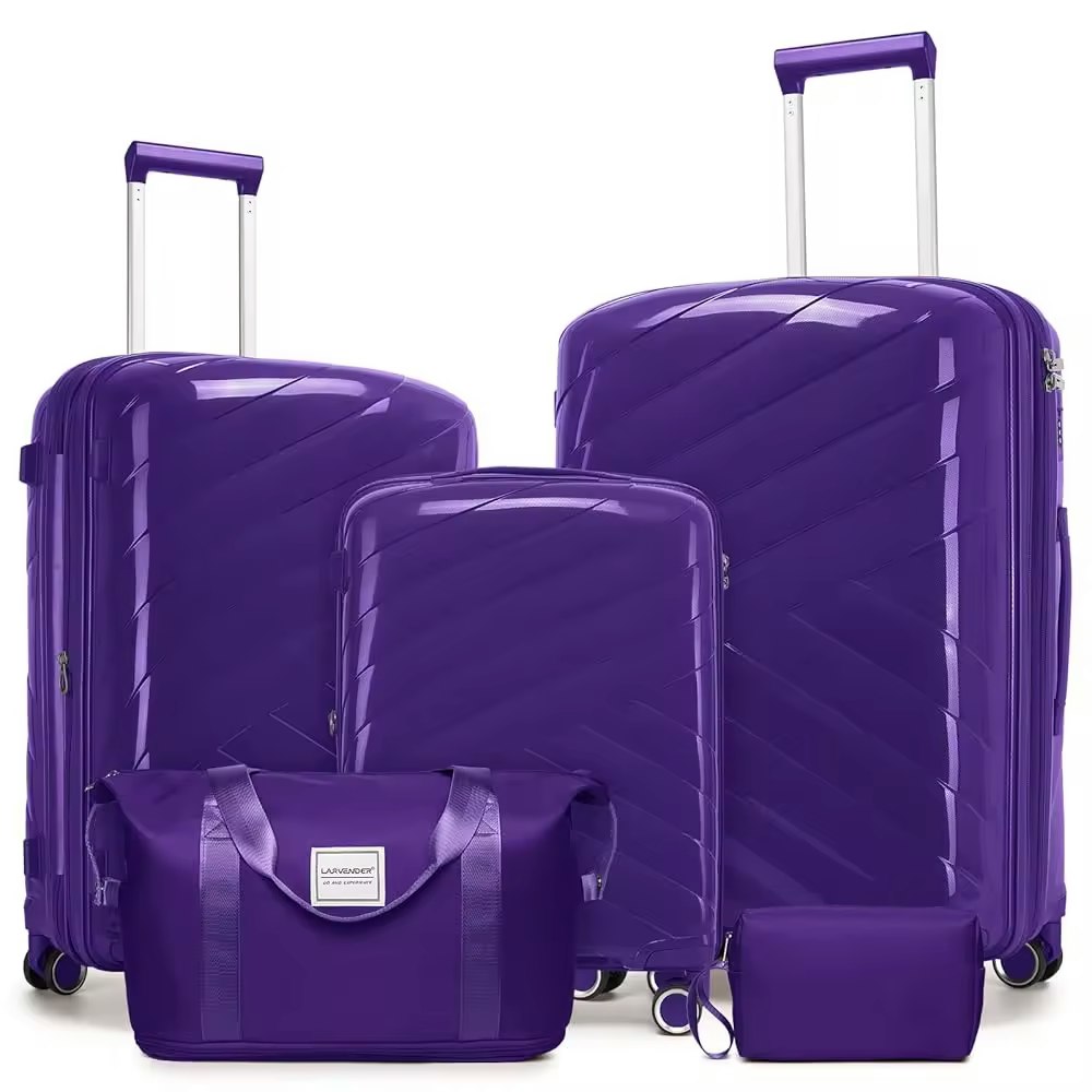 3-Piece Luggage Set with Travel Bags: $105
