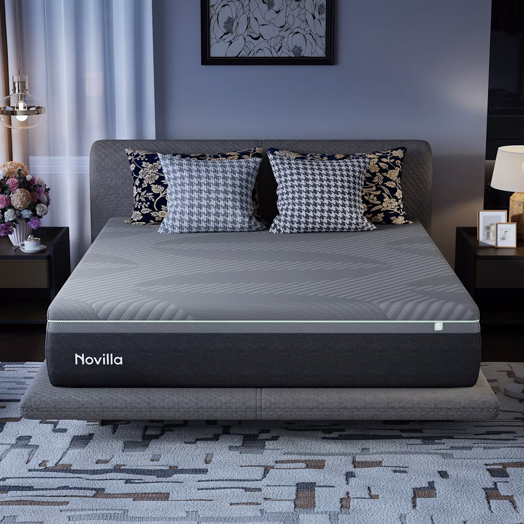 Novilla AiryFlow 10" Full Cooling Foam Mattress: $224