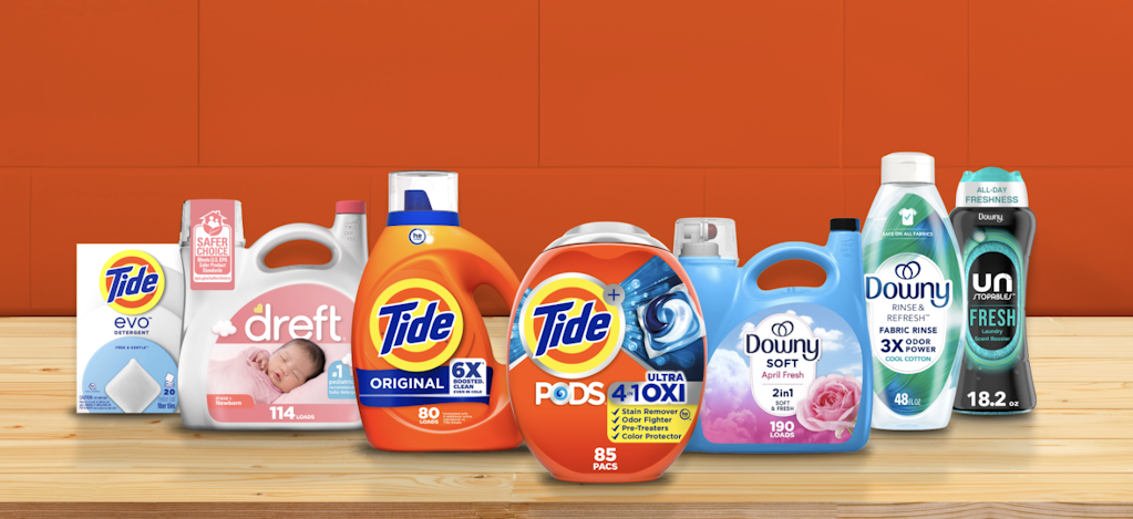Laundry Detergent & Fabric Enhancers at Amazon: 33% off 1 Detergent + 3 Enhancers