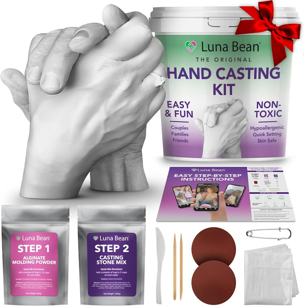 Couples Hand Casting Kit: $29 Couples Hand Casting Kit: $29