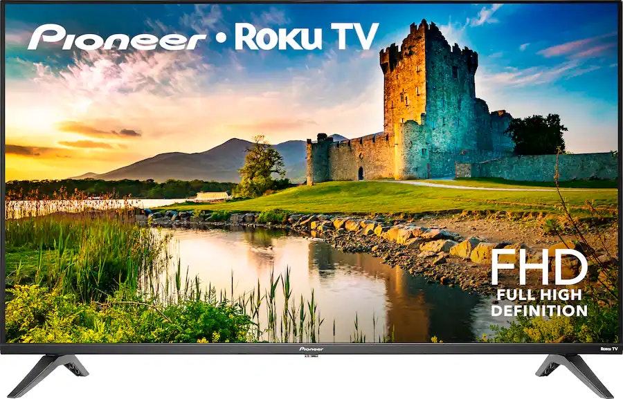 Pioneer 40" 1080p LED Smart Roku TV: $100 Pioneer 40" 1080p LED Smart Roku TV: $100