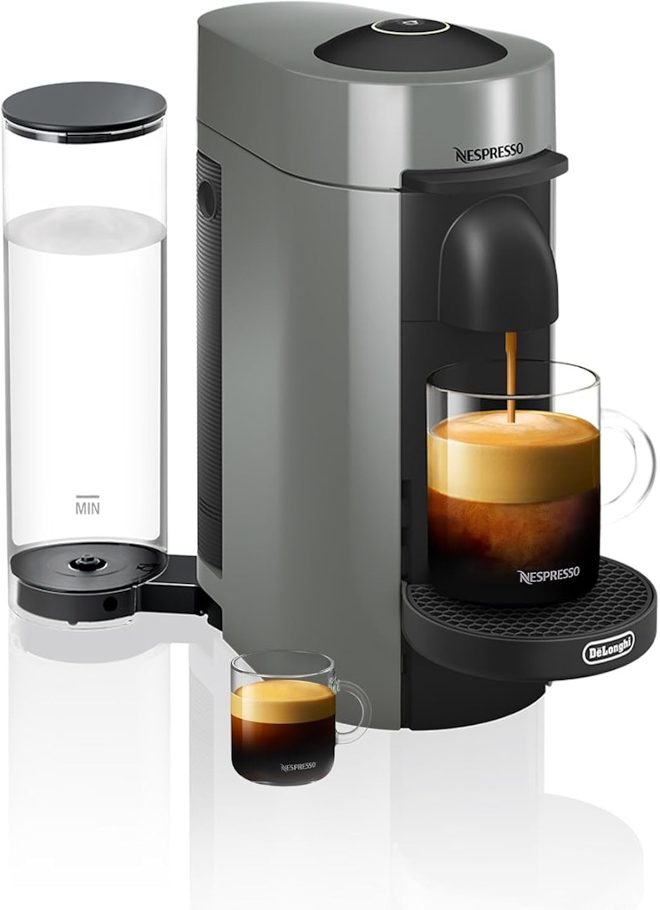 DeLonghi Nespresso Vertuo Plus Coffee and Espresso Maker: $101 DeLonghi Nespresso Vertuo Plus Coffee and Espresso Maker: $101