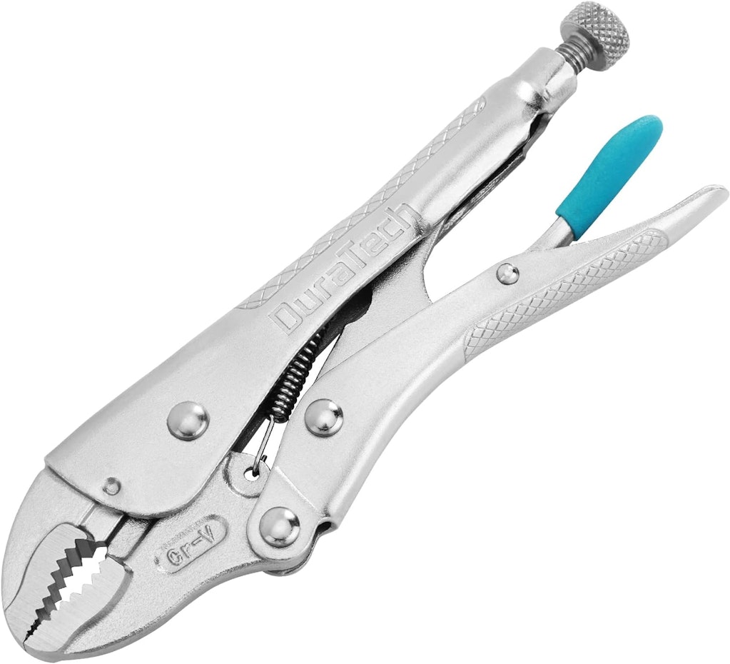 DuraTech 7" Curved Jaw Locking Pliers: $9.99
