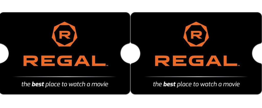 $100 Regal Gift Card: $77