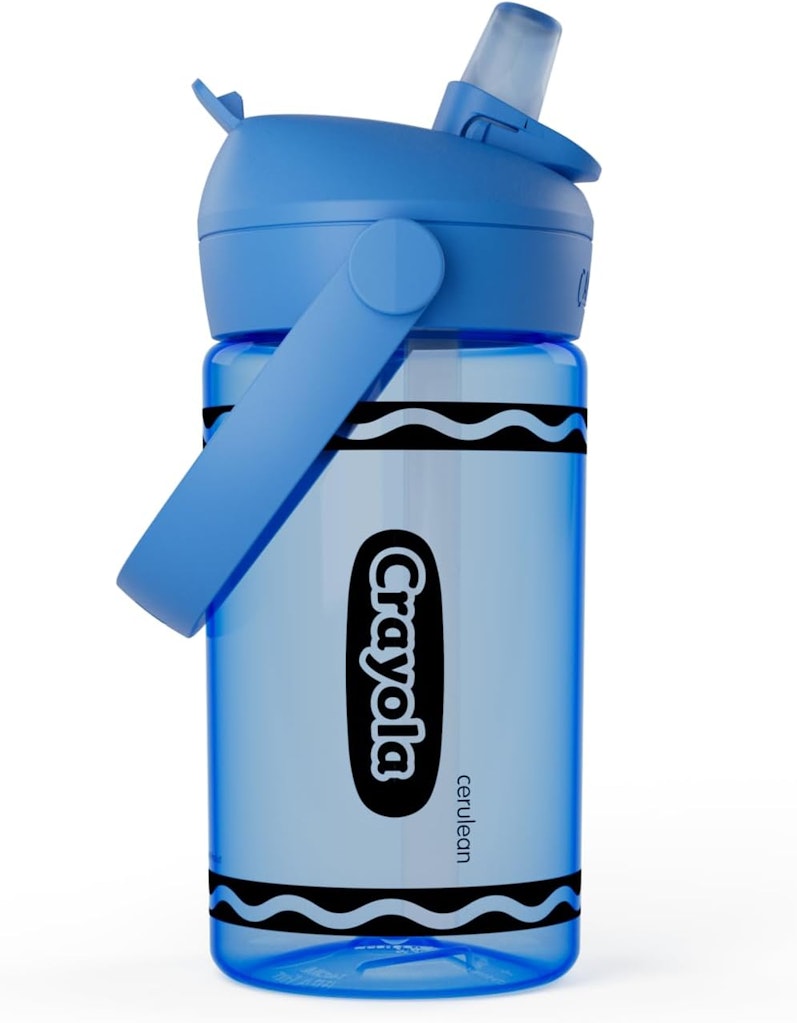CamelBak Crayola 14-oz. Flip Straw Kids Water Bottle: $10