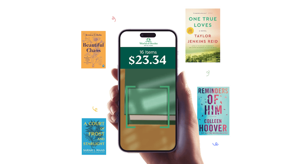 World of Books Trades: Extra 15% on trade ins over $10