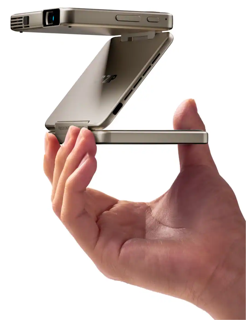 Aurzen Portable Tri-Fold DLP Projector: $260 Aurzen Portable Tri-Fold DLP Projector: $260