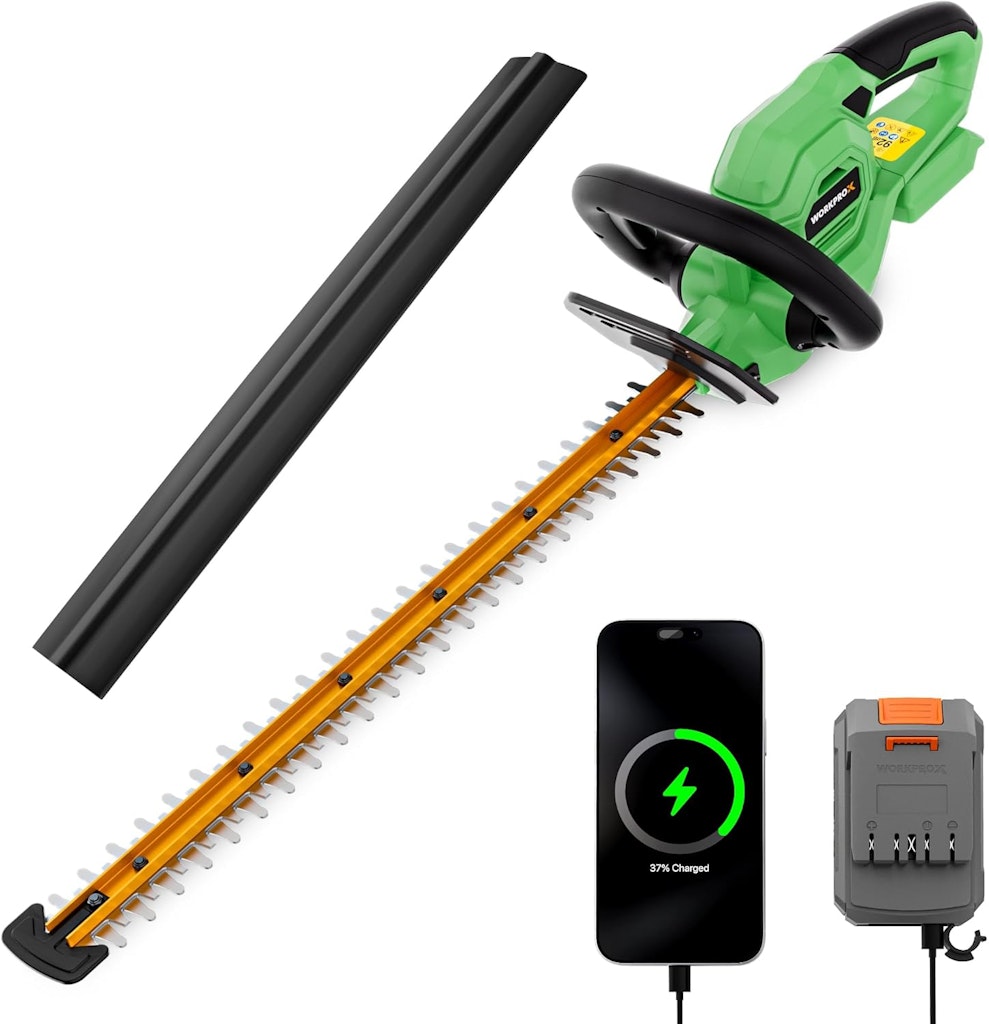 WorkPro 20V Cordless Hedge Trimmer: $55.99 WorkPro 20V Cordless Hedge Trimmer: $55.99