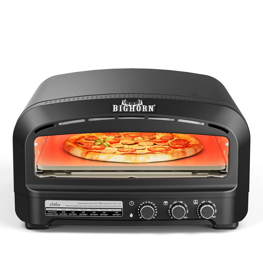 Big Horn Outdoors 14" Indoor Electric Countertop Pizza Oven: $208