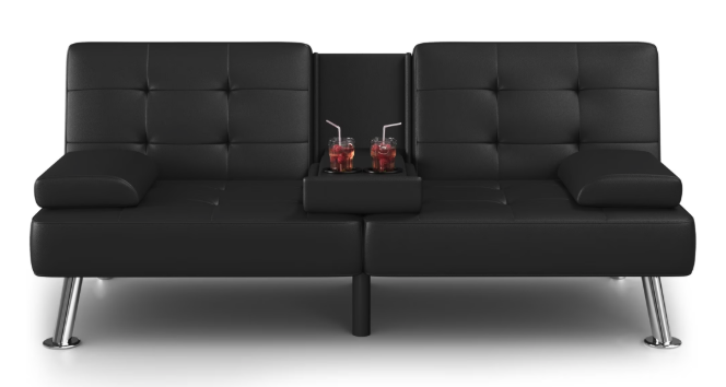 Homall Convertible Recliner Sofa: $140