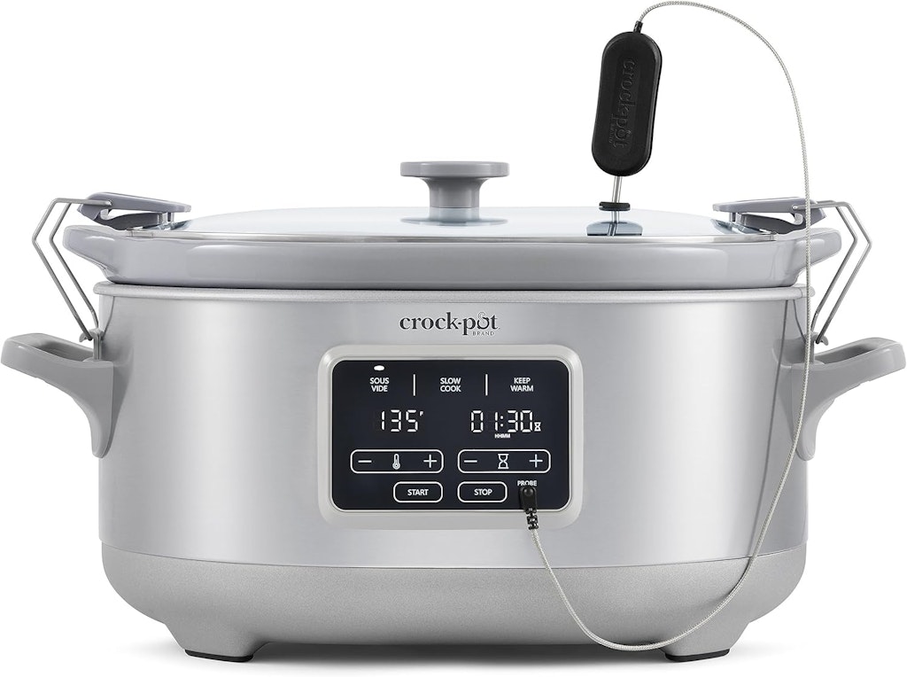 Crockpot Programmable 7-Quart Cook & Carry Slow Cooker with Sous Vide: $119 Crockpot Programmable 7-Quart Cook & Carry Slow Cooker with Sous Vide: $119