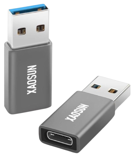 USB-A to USB-C Adapter 4-Pack: $5