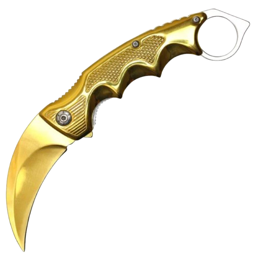 8.5" Karambit-Style Folding Knife: $5.99
