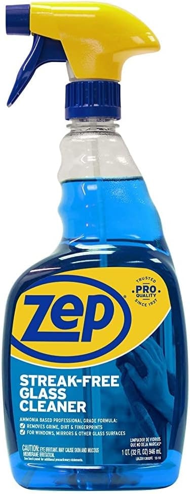 Zep 32-oz. Streak-Free Glass Cleaner: $2.38 Zep 32-oz. Streak-Free Glass Cleaner: $2.38