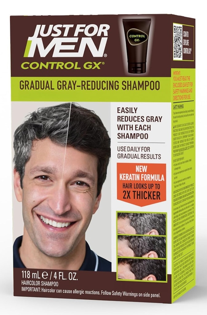Just For Men Control GX Grey Reducing Shampoo: $8.23 via Sub. & Save