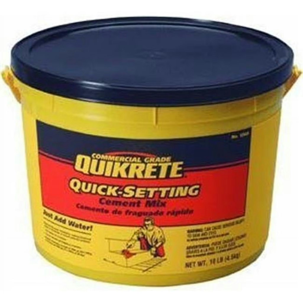 Quikrete Quick-Setting Cement 10-lb. Tub: $14