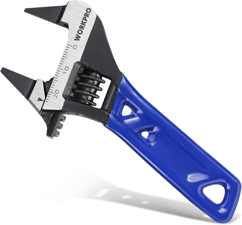 WorkPro 4" Stubby Wide Opening Adjustable Wrench: $9.49 WorkPro 4" Stubby Wide Opening Adjustable Wrench: $9.49