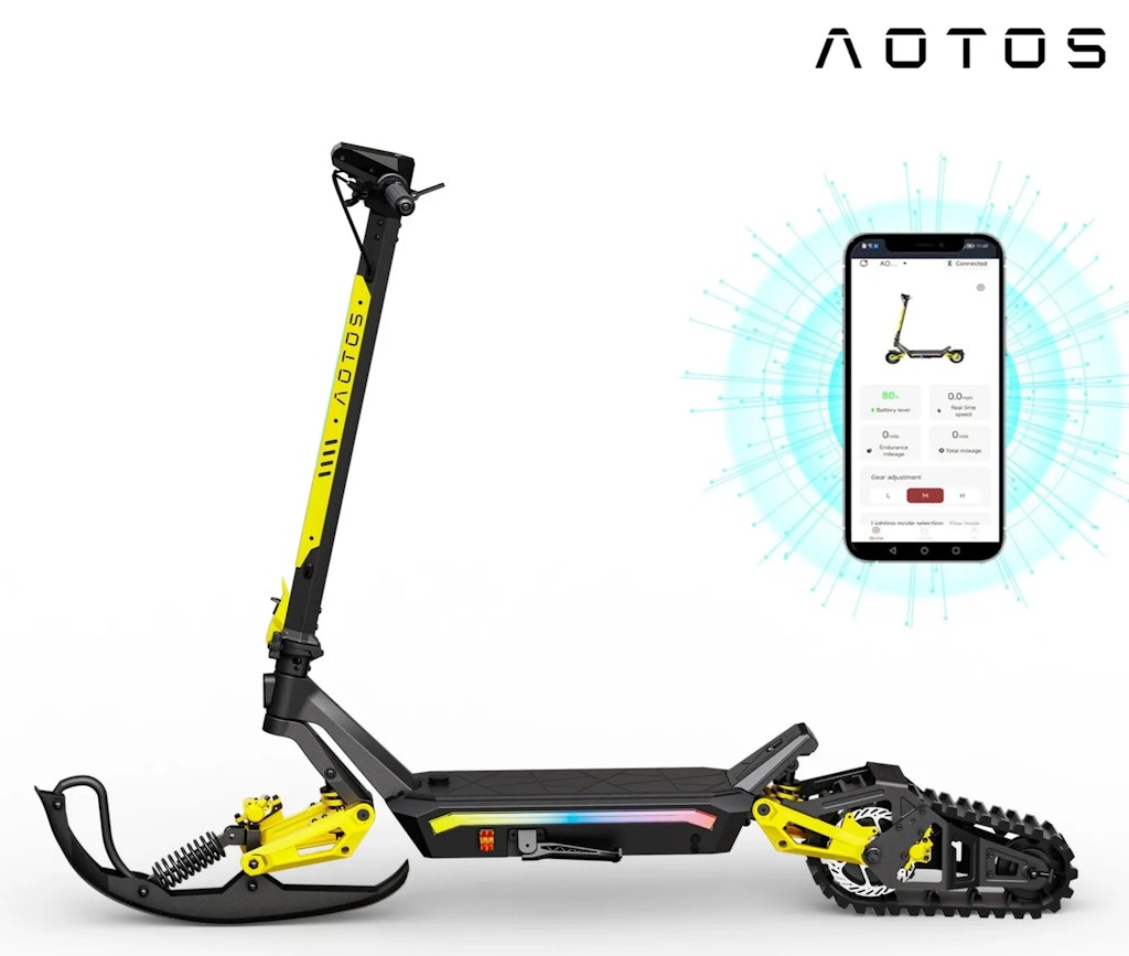 Winter eScooter Ski Kit: $367