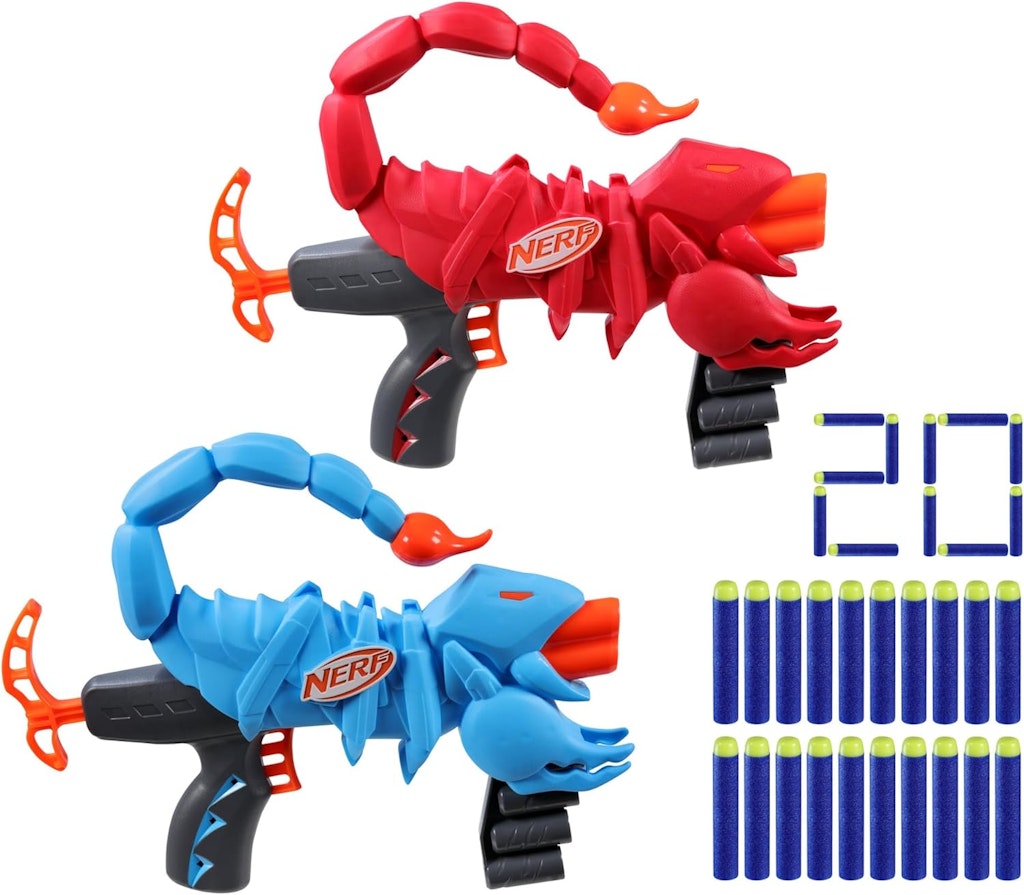 Nerf Wild Venompack Scorpion Design Blasters 2-Pack: $9