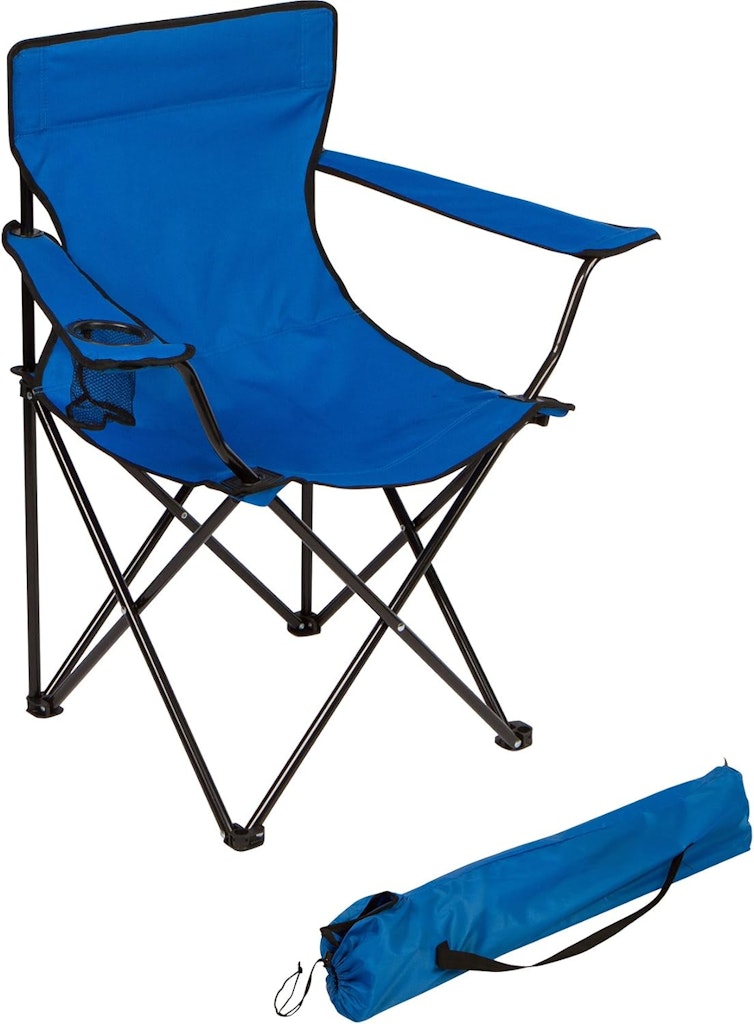 Trademark Innovations Folding Outdoor Beach / Camping Chair: $13.60 Trademark Innovations Folding Outdoor Beach / Camping Chair: $13.60