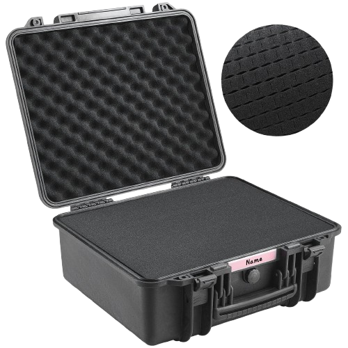 Vevor Portable Hard 6-Pistol Firearm Case: $37.90