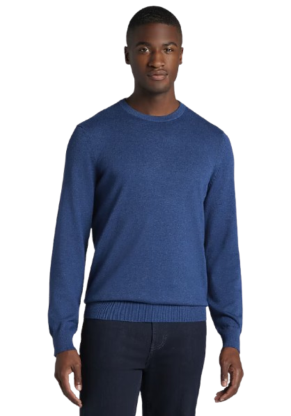 Jos. A. Bank Men's Tailored Fit Heathered 100% Pima Cotton Sweater: $14.99