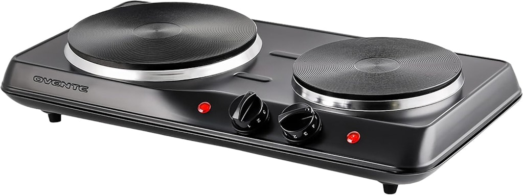 Ovente Electric Countertop Double Burner: $19