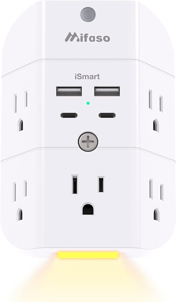 Mifaso 5-Outlet Surge Protector: $7.99 Mifaso 5-Outlet Surge Protector: $7.99