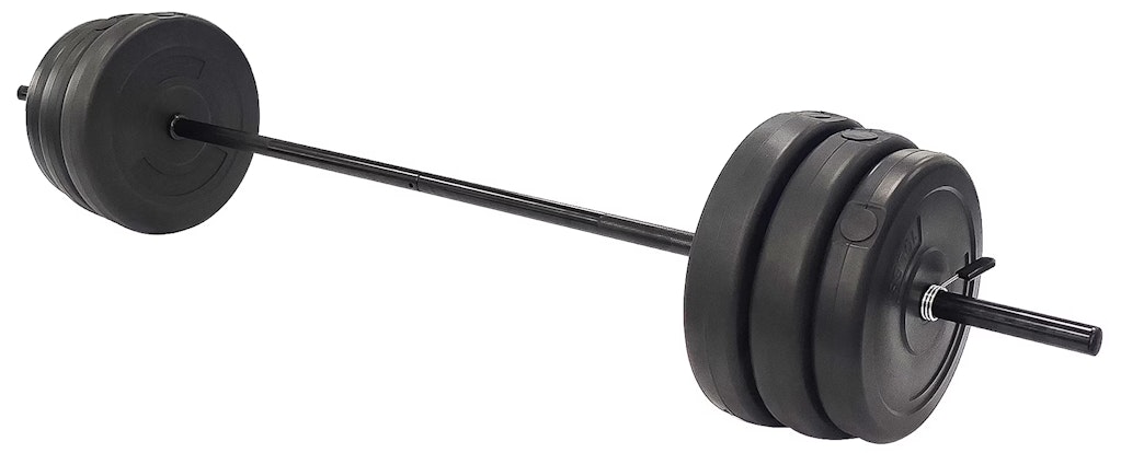 BalanceFrom 100-lb. Barbell Set: $55