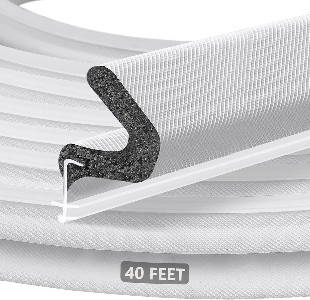 40ft Extra Long Kerf Weather Stripping Door Seal: $17 w/ Prime