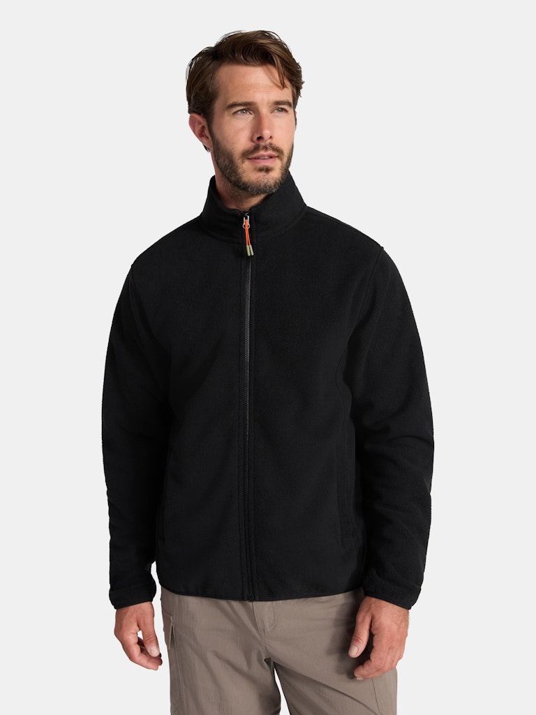 Ozark Trail Men's Fleece Zip-Front Jacket: $14