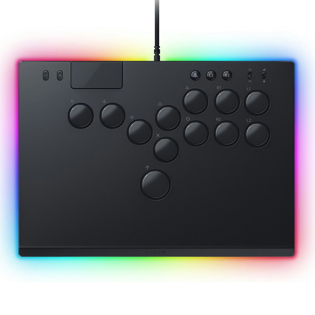 Razer Kitsune All-Button Optical Arcade Controller for PS5 & PC: $224