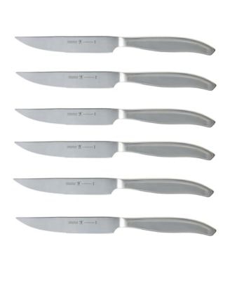 J.A. Henckels Stainless Steel Serrated Steak Knife 6-Piece Set: $29.93 J.A. Henckels Stainless Steel Serrated Steak Knife 6-Piece Set: $29.93