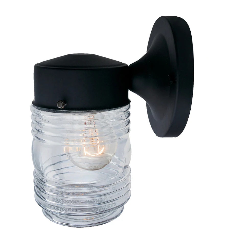 Project Source Rainford 1-Light Hardwired Outdoor Wall Light: $9.98