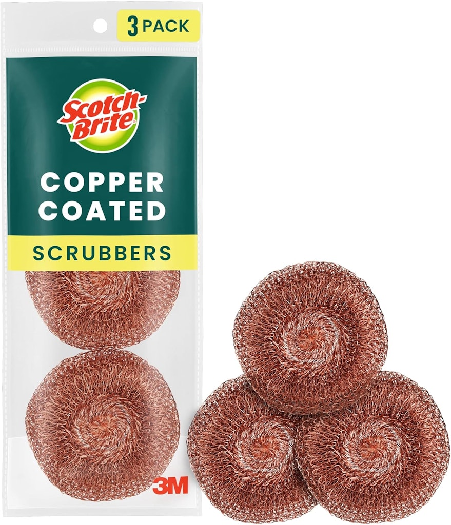 Scotch-Brite Copper Coated Scrubbers 3-Pack: $2.13 via Sub & Save Scotch-Brite Copper Coated Scrubbers 3-Pack: $2.13 via Sub & Save