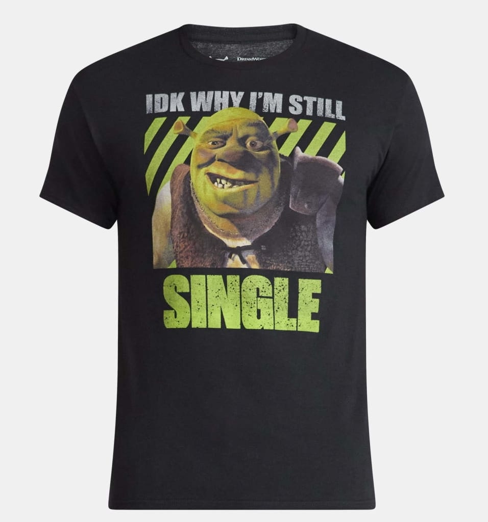 Shrek Men's Graphic T-Shirt: $4.45