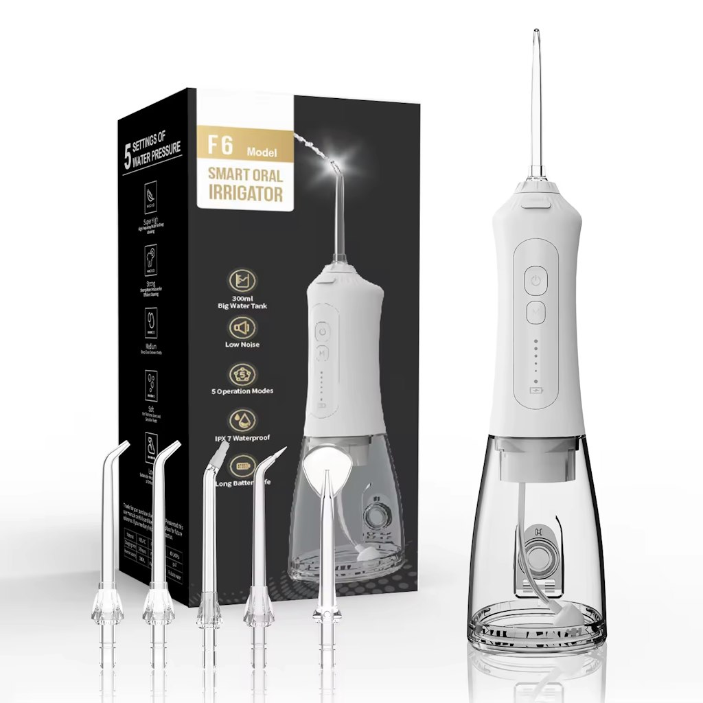 Portable Electric Dental Irrigator: $12 Portable Electric Dental Irrigator: $12
