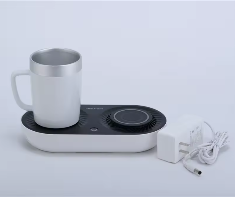 Paltier Desktop Mug Warmer/Cooler with Wireless Charger: $40