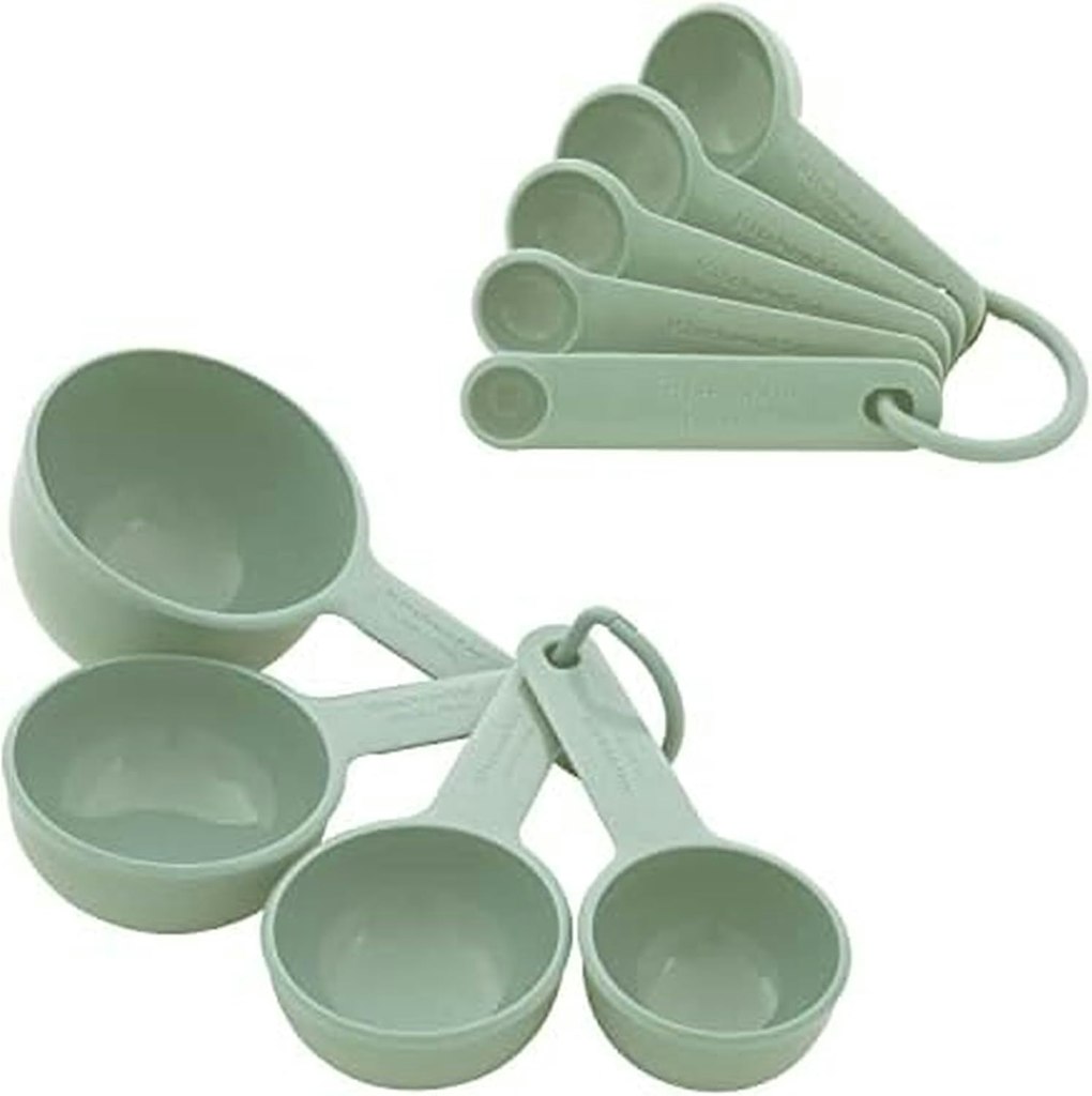 KitchenAid Universal Easy To Read Measuring Cup and Spoon Set: $9.99