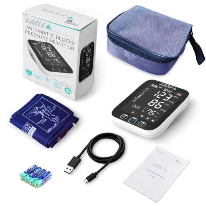 Automatic Upper Arm Blood Pressure Monitor: $9.99