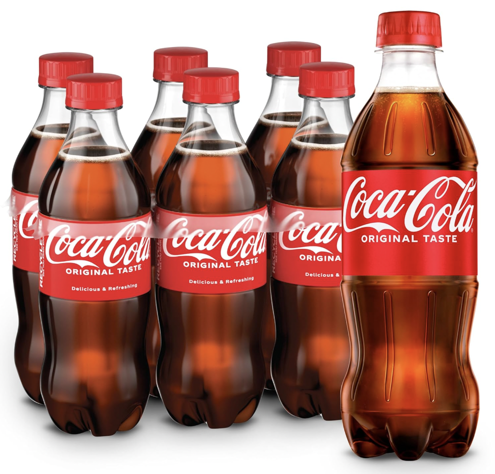 Coca-Cola 16.9-oz. Bottle 6-Pack: $3.84 w/ Sub & Save Coca-Cola 16.9-oz. Bottle 6-Pack: $3.84 w/ Sub & Save