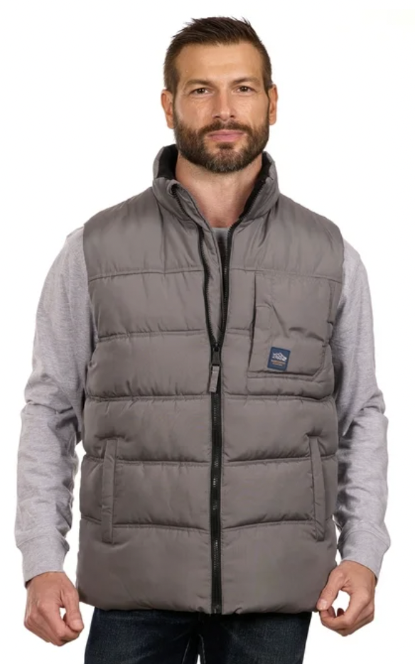 Bass Creek Outfitters Men's Quilted Puffer Vest: $7.79