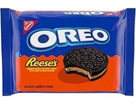Oreo Reese's 12.35-oz. Peanut Buttery Creme Chocolate Sandwich Cookies: $3.73 w/ Sub & Save