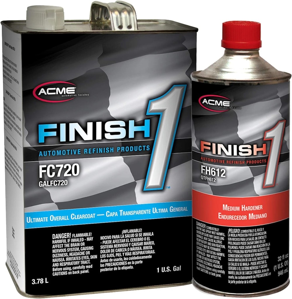 ACME Finish 1 Ultimate Overall High Solids Clearcoat Gallon Kit: $90 ACME Finish 1 Ultimate Overall High Solids Clearcoat Gallon Kit: $90