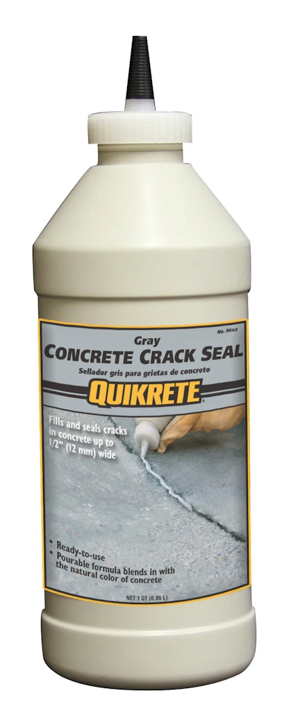 Quikrete 32-fl. oz. Concrete Crack Repair: $12.98