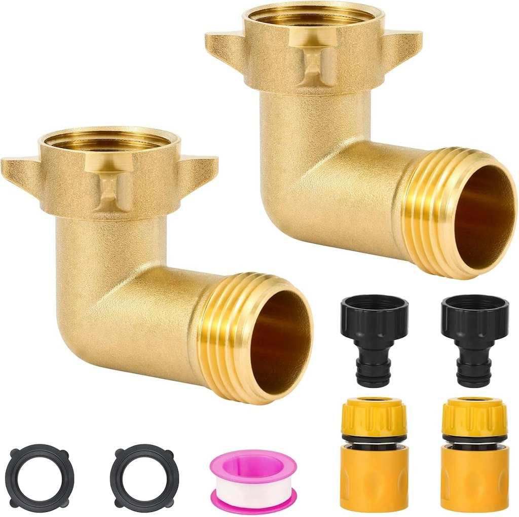 90-Degree Water Hose Elbow 2-Pack: $6.99