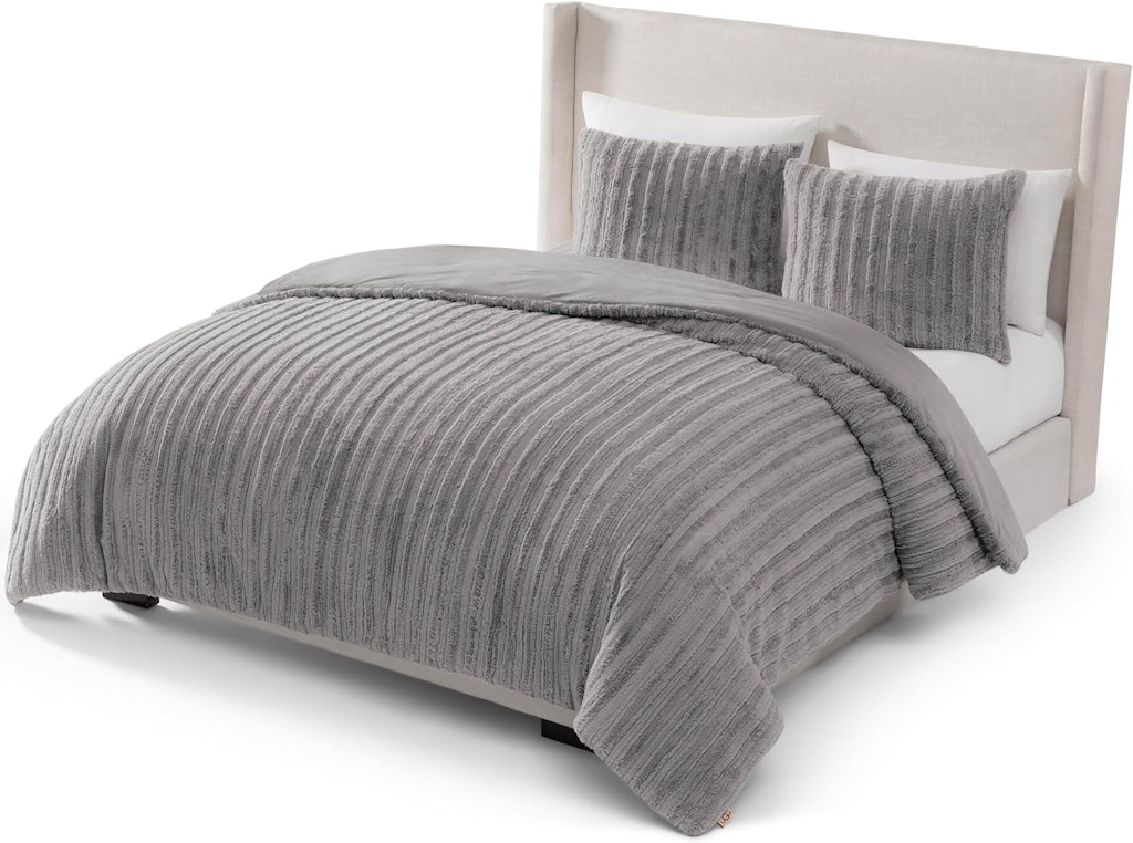 UGG Kenzie Plush Faux Fur Full/Queen Comforter Set: $89 UGG Kenzie Plush Faux Fur Full/Queen Comforter Set: $89