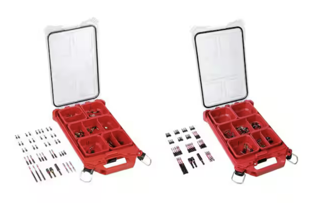 Milwaukee Shockwave 190-Piece Impact Duty Alloy Steel Screw Driver Bit Set: $100